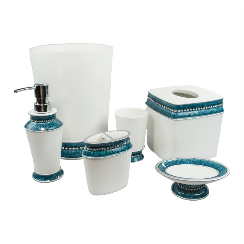 Sherry Kline Victoria Jewel 6Piece Bathroom Accessory Set & Reviews Wayfair.ca
